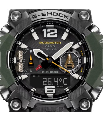 CASIO G-Shock GWGB1000-3A Green Mudmaster Bluetooth Triple Limited Watch paiement sécurisé