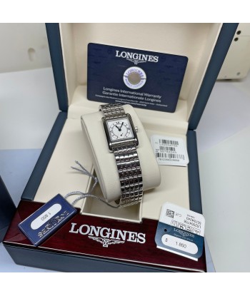 Longines Mini DolceVita Quartz Stainless Steel Watch 21.5x29MM L52004756 brillant des détails fins