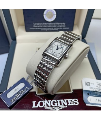 Longines Mini DolceVita Quartz Stainless Steel Watch 21.5x29MM L52004756 brillant des détails fins