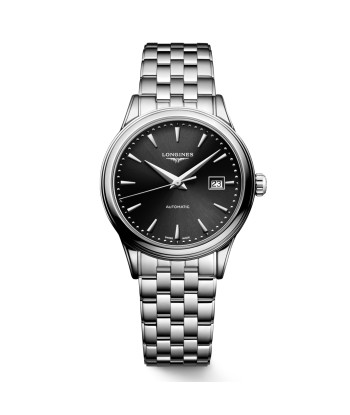 Longines Flagship 30mm Automatic Black Dial Stainless Steel Watch L43744596 shop