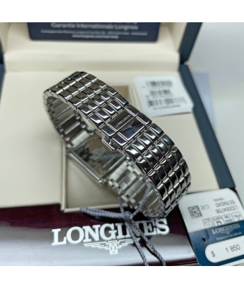 Longines Mini DolceVita Quartz Stainless Steel Watch 21.5x29MM L52004756 brillant des détails fins