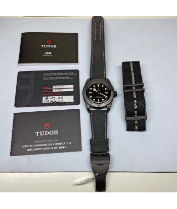 Pre-owned Tudor Black Bay Ceramic 41mm Steel Watch M79210CNU-0001 est présent 