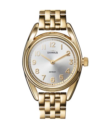 Shinola 30mm Derby Gold PVD Watch S0120266183 votre