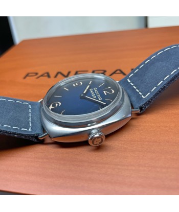 Pre-owned Panerai Radiomir Tre Giorni Blue Suede PAM01335 - 45mm Watch Jusqu'à 80% De Réduction