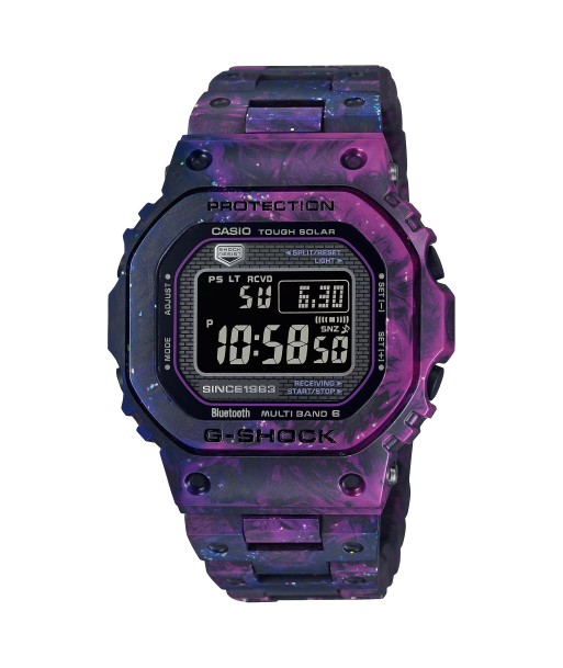 CASIO G-SHOCK GCWB5000UN-6 Purple 40th Anniversary Full Carbon Square Watch les ligaments