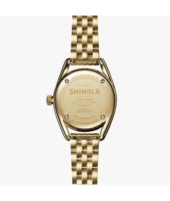 Shinola 30mm Derby Gold PVD Watch S0120266183 votre