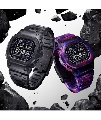 CASIO G-SHOCK GCWB5000UN-6 Purple 40th Anniversary Full Carbon Square Watch les ligaments