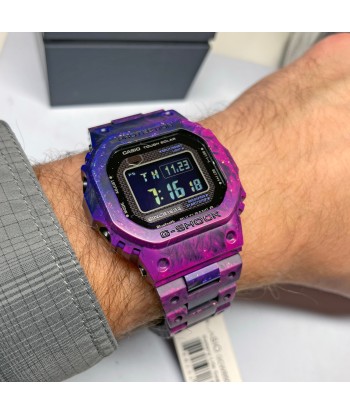 CASIO G-SHOCK GCWB5000UN-6 Purple 40th Anniversary Full Carbon Square Watch les ligaments