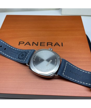 Pre-owned Panerai Radiomir Tre Giorni Blue Suede PAM01335 - 45mm Watch Jusqu'à 80% De Réduction