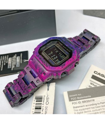 CASIO G-SHOCK GCWB5000UN-6 Purple 40th Anniversary Full Carbon Square Watch les ligaments