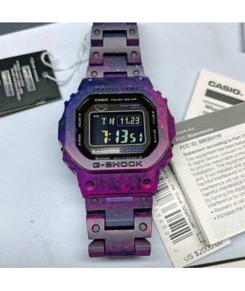 CASIO G-SHOCK GCWB5000UN-6 Purple 40th Anniversary Full Carbon Square Watch les ligaments