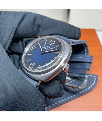 Pre-owned Panerai Radiomir Tre Giorni Blue Suede PAM01335 - 45mm Watch Jusqu'à 80% De Réduction