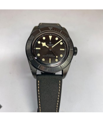 Pre-owned Tudor Black Bay Ceramic 41mm Steel Watch M79210CNU-0001 est présent 