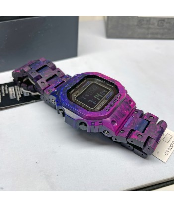 CASIO G-SHOCK GCWB5000UN-6 Purple 40th Anniversary Full Carbon Square Watch les ligaments