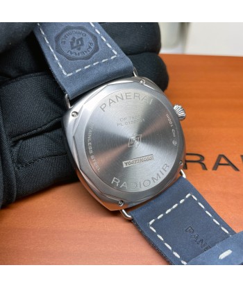 Pre-owned Panerai Radiomir Tre Giorni Blue Suede PAM01335 - 45mm Watch Jusqu'à 80% De Réduction