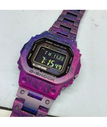 CASIO G-SHOCK GCWB5000UN-6 Purple 40th Anniversary Full Carbon Square Watch les ligaments