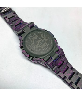 CASIO G-SHOCK GCWB5000UN-6 Purple 40th Anniversary Full Carbon Square Watch les ligaments