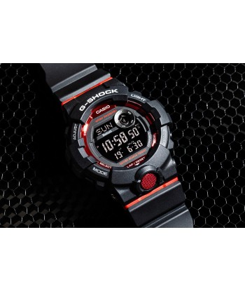 Casio G-Shock G-Squad Bluetooth Red Black Watch GBD800-1 d'Europe débarque