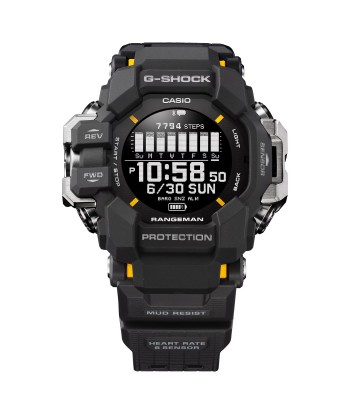 CASIO G-Shock GPS Rangeman Heart Rate Solar Watch GPRH1000-1 les ctes