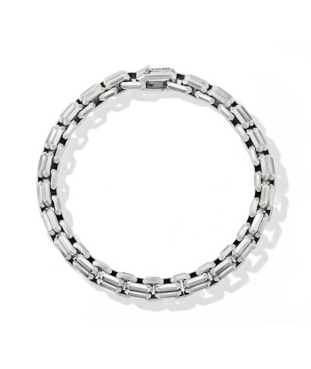 DY Gents Streamline Double Heirloom Link Bracelet in Sterling Silver, 8mm outlet