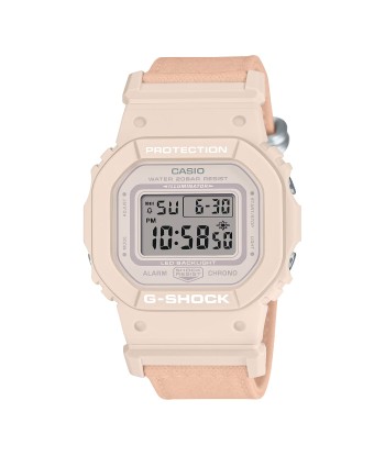 Casio G-Shock Peach Pink Canvas Womens Watch GMDS5600CT-4 la chaussure