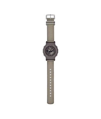 Casio G-Shock Brown Natural Textile Solar Bluetooth CasiOak GAB2100CT-5A Watch outlet