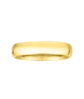 14k Gold 5MM High Dome Gents Wedding Band ZV1-5 prix pour 