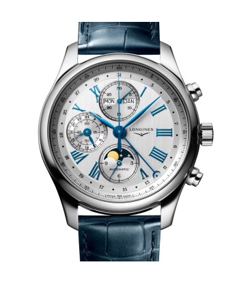 Longines Masters Silver Blue Moon 42mm Watch L2.773.4.71.2 votre restaurant rapide dans 