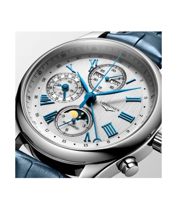 Longines Masters Silver Blue Moon 42mm Watch L2.773.4.71.2 votre restaurant rapide dans 