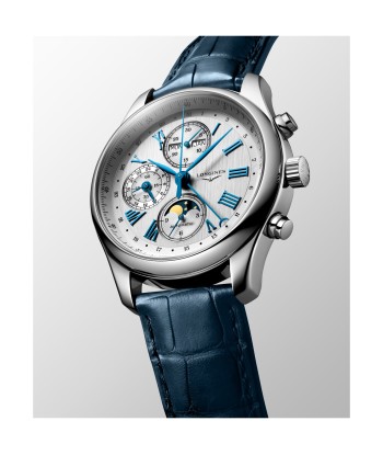 Longines Masters Silver Blue Moon 42mm Watch L2.773.4.71.2 votre restaurant rapide dans 