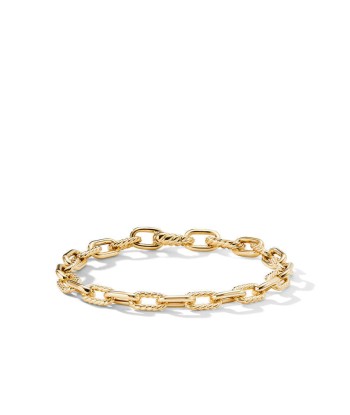 DY Madison Chain Bracelet in 18K Yellow Gold, 6mm paiement sécurisé