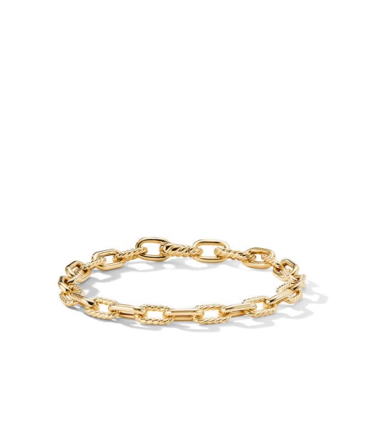 DY Madison Chain Bracelet in 18K Yellow Gold, 6mm paiement sécurisé