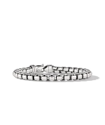 DY Gents Box Chain Bracelet in Sterling Silver, 7MM 2024