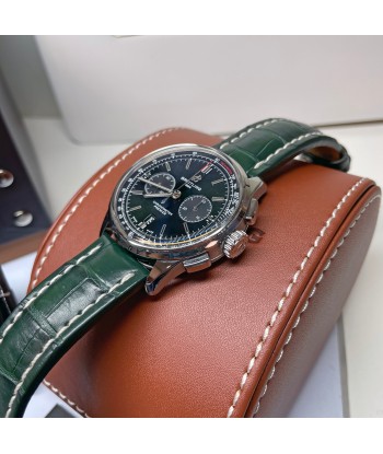 Pre-Owned Breitling 42MM Premier B01 Bentley Green Chronograph Watch AB0118A11L1A1 Les magasins à Paris et en Île-de-France