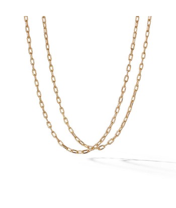 DY Madison Chain Necklace in 18K Yellow Gold, 3mm est présent 