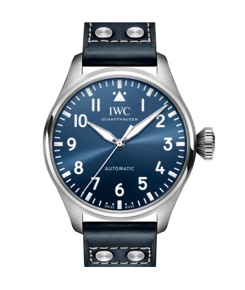 Pre-Owned IWC Big Pilot's Watch 43mm Blue Watch IW329303 est présent 