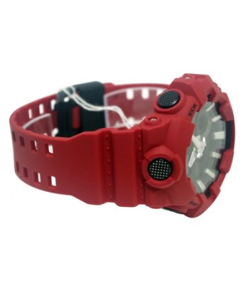 Casio G-Shock Red Black Analog-Digital Mens Watch GA700-4A Voir les baskets