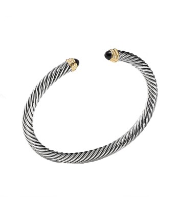 David Yurman 5MM Classic Cable Bracelet with Gold À commander