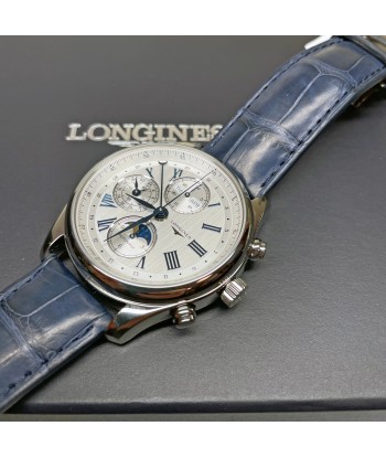 Longines Masters Silver Blue Moon 42mm Watch L2.773.4.71.2 votre restaurant rapide dans 