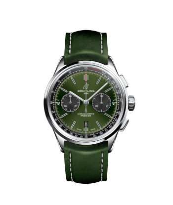 Pre-Owned Breitling 42MM Premier B01 Bentley Green Chronograph Watch AB0118A11L1A1 Les magasins à Paris et en Île-de-France