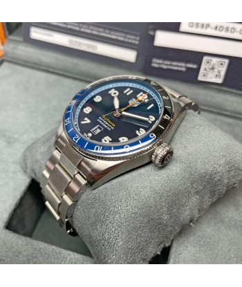 Pre-owned TAG Heuer 42MM Autavia Calibre 7 Automatic COSC GMT Blue Dial Watch WBE511A.BA0650 de la marque