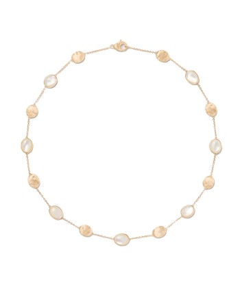 Marco Bicego Siviglia 18K Yellow Gold Mother of Pearl & Gold Necklace de votre