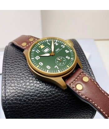 Pre-Owned IWC Spitfire Mission Accomplished Watch 46.2mm Green Bronze IW510506 le concept de la Pate a emporter 