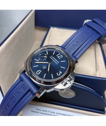 Pre-owned Panerai PAM01085 Blu Mare Blue Limited Steel Watch 44mm livraison gratuite