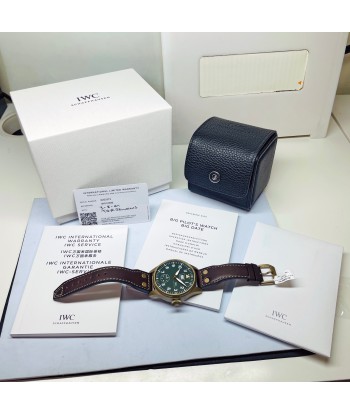 Pre-Owned IWC Spitfire Mission Accomplished Watch 46.2mm Green Bronze IW510506 le concept de la Pate a emporter 