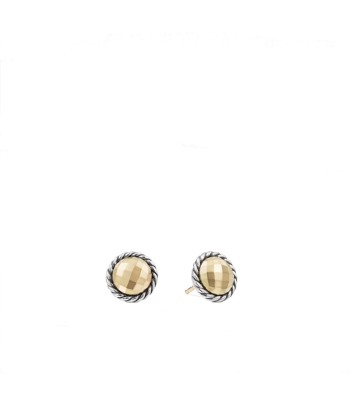 David Yurman Chatelaine Round 8MM Stud Earrings hantent personnes