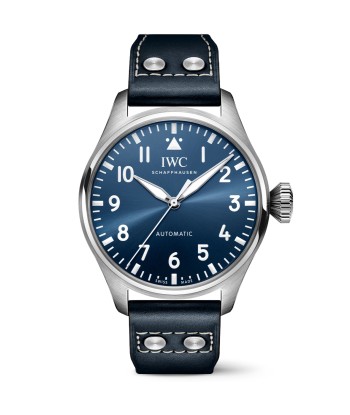 Pre-Owned IWC Big Pilot's Watch 43mm Blue Watch IW329303 est présent 