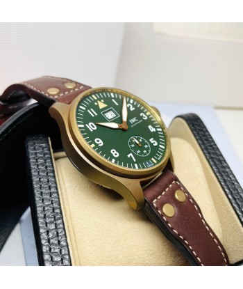 Pre-Owned IWC Spitfire Mission Accomplished Watch 46.2mm Green Bronze IW510506 le concept de la Pate a emporter 