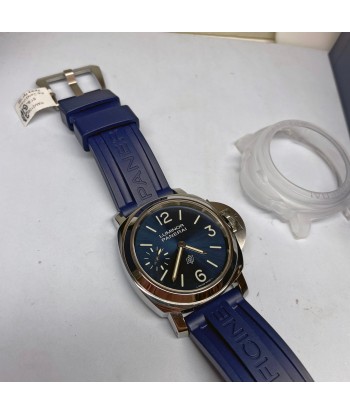 Pre-owned Panerai PAM01085 Blu Mare Blue Limited Steel Watch 44mm livraison gratuite