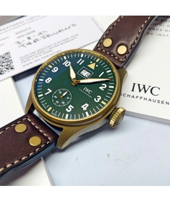 Pre-Owned IWC Spitfire Mission Accomplished Watch 46.2mm Green Bronze IW510506 le concept de la Pate a emporter 